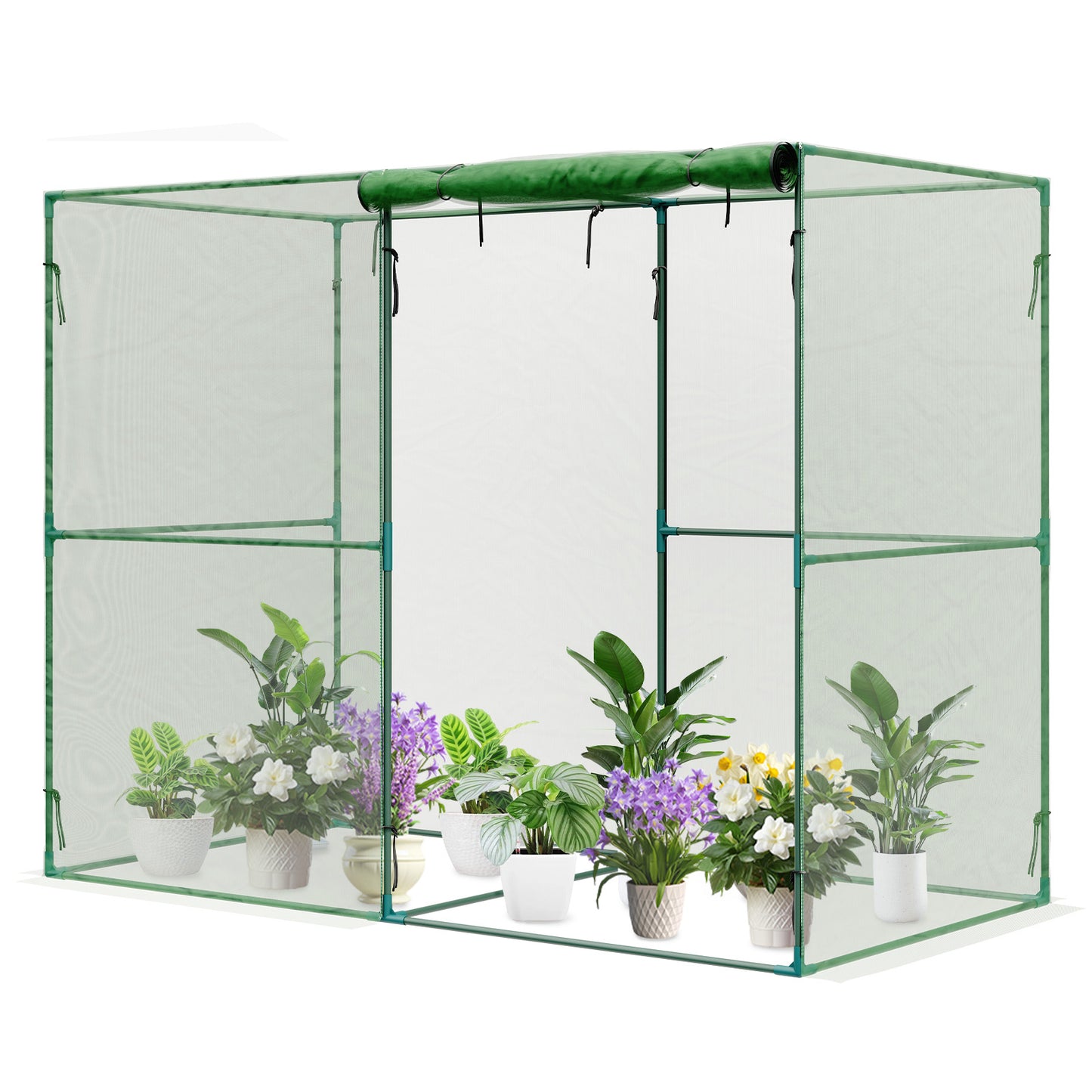 Crop Cage Plant Protection Netting Tent with Zipper for Vegetables Fruits and Plant