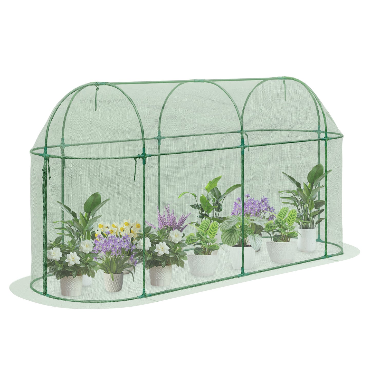 Crop Cage Plant Protection Netting Tent with Zipper for Vegetables Fruits and Plant