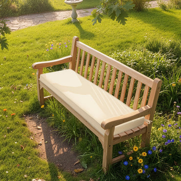 46x18x3 inch Patio Bench Cushion - Beige - Aoodor