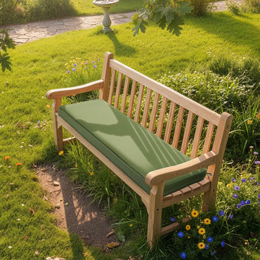 46x18x3 inch Patio Bench Cushion - Green - Aoodor