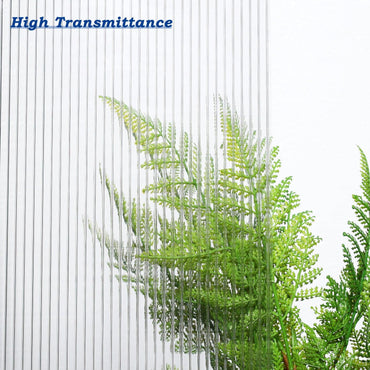 6-Piece Polycarbonate Greenhouse Panels, Waterproof UV Protected Reinforced Sheets - Aoodor