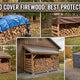 How to Cover Firewood: 5 Storage Ideas from Budget to Best