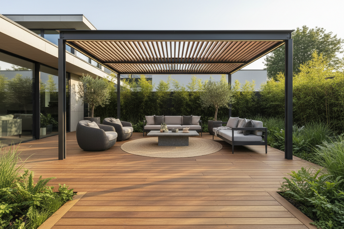 Deck with Pergola