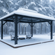 Hardtop Gazebo for Snow Load