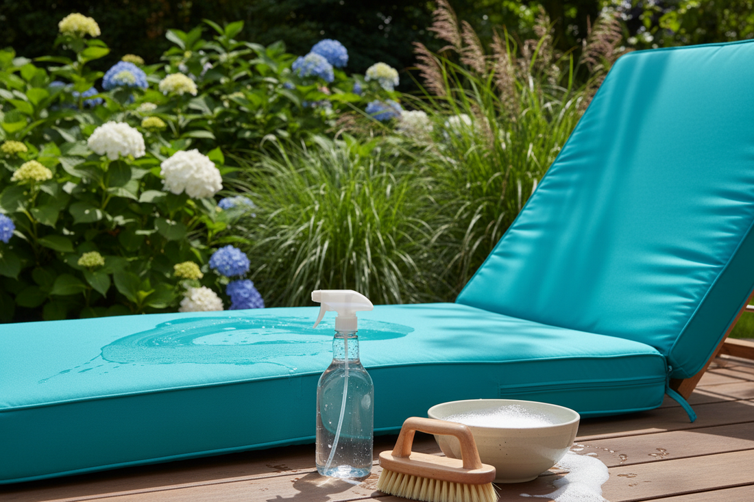 How to Remove Mildew from Outdoor Cushions