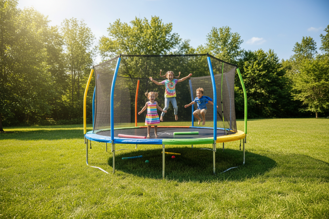 Trampoline for 3 Kids
