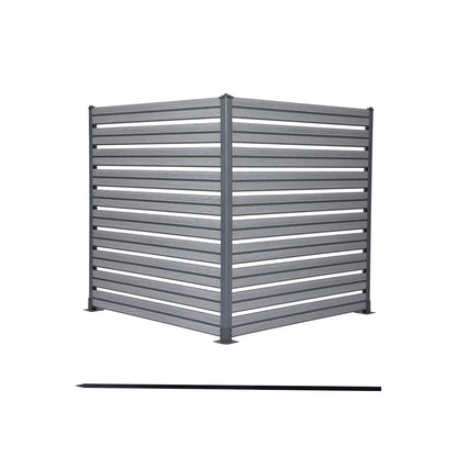 Patio Privacy Screen 49''W x 50''H Air Conditioner Fence