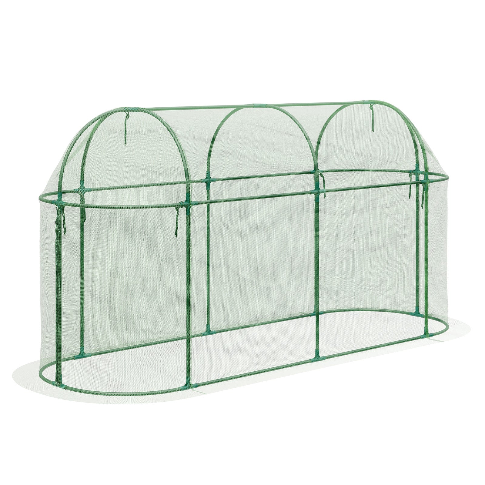 Crop Cage Plant Protection Netting Tent with Zipper for Vegetables Fruits and Plant - Aoodor 