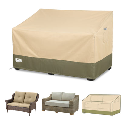 Patio Loveseat Cover for 2-Seater Sofa/ Loveseat/ Bench
