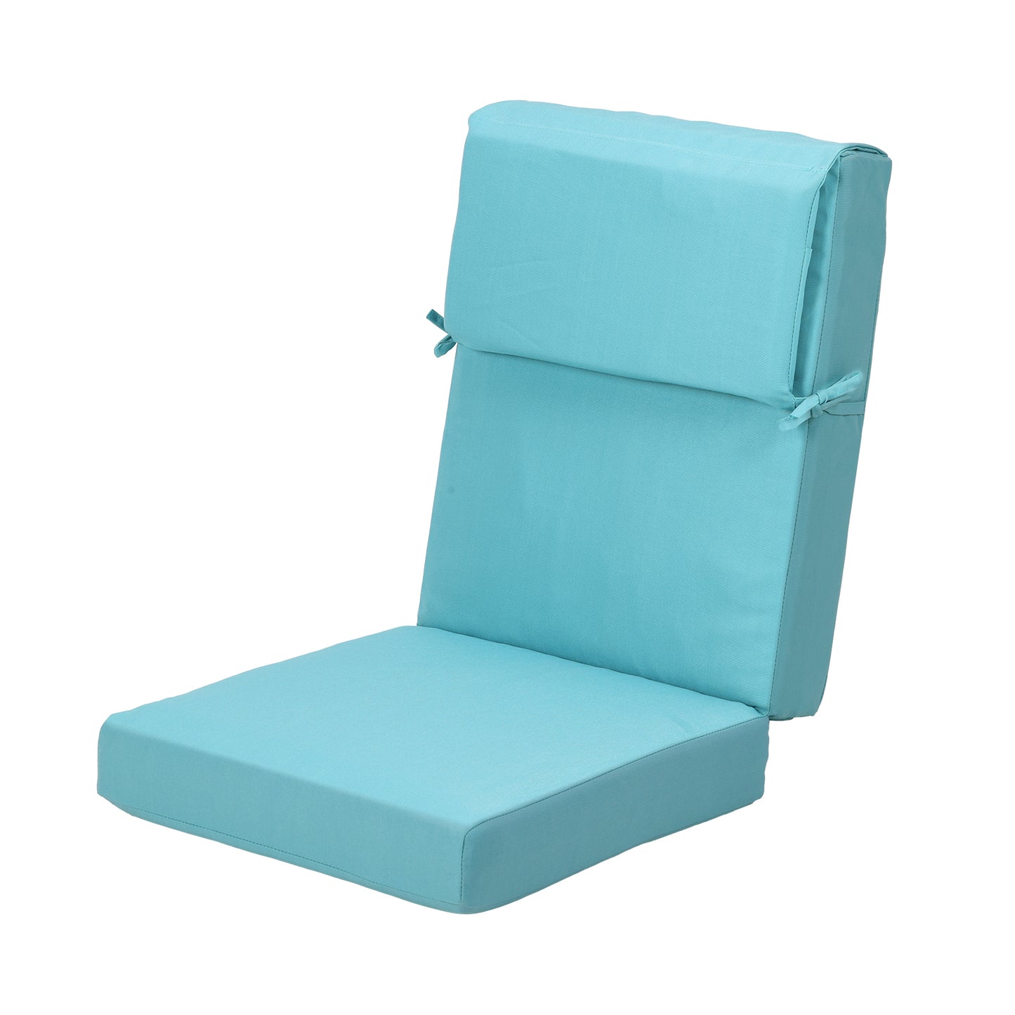 45x22x4 inch Outdoor High Back Patio Chair Cushions, Blue