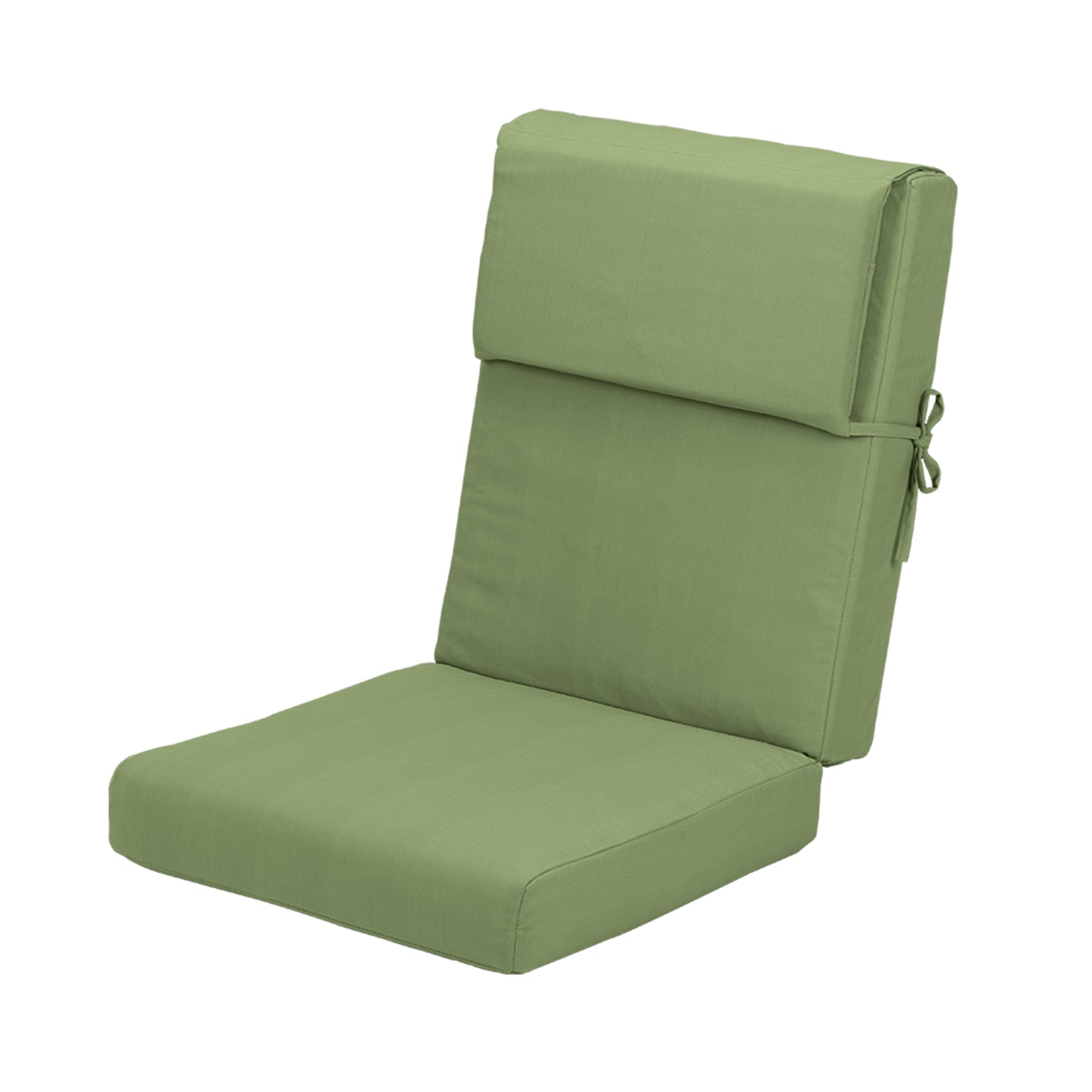 45x22x4 inch Outdoor High Back Patio Chair Cushions, Green