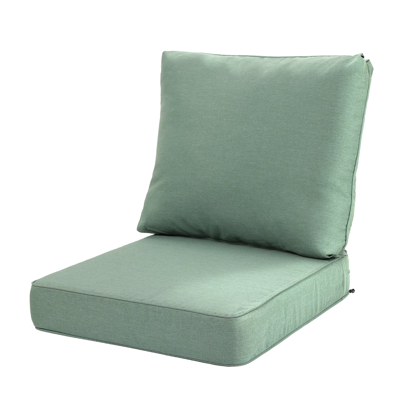 Outdoor Deep Seat Cushion Set, Patio Chair Back & Seat Cushions, Forest Green