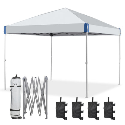 10x10/12x12 ft. Pop Up Canopy Tent with Roller Bag