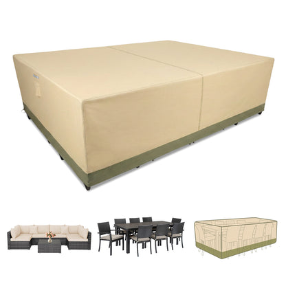 Outdoor Patio Furniture Set Cover, Rectangular