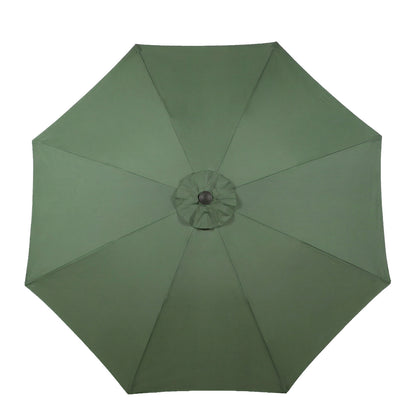 Patio Umbrella Replacement Canopy for 8 Ribs Table Umbrella