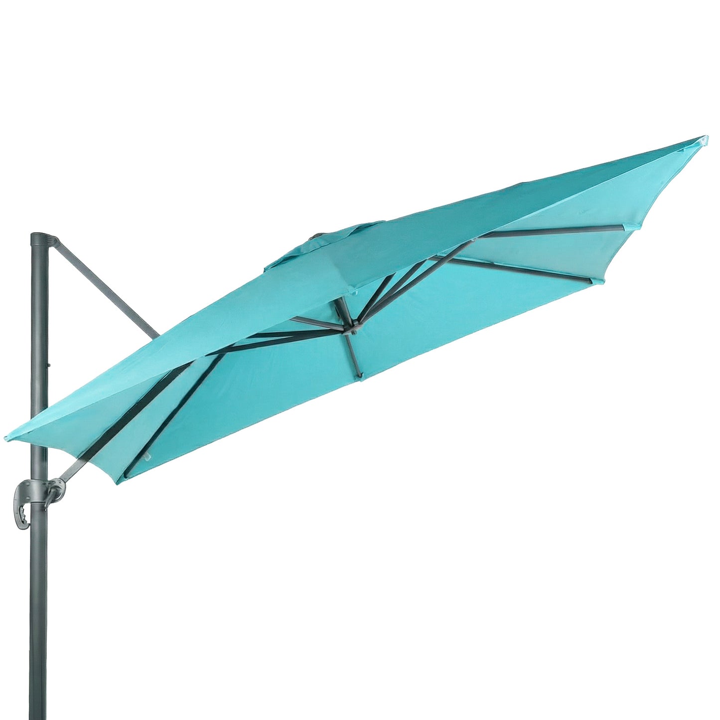 10x10 ft. Cantilever Umbrella Replacement Canopy for 8 Ribs Square Offset Umbrella