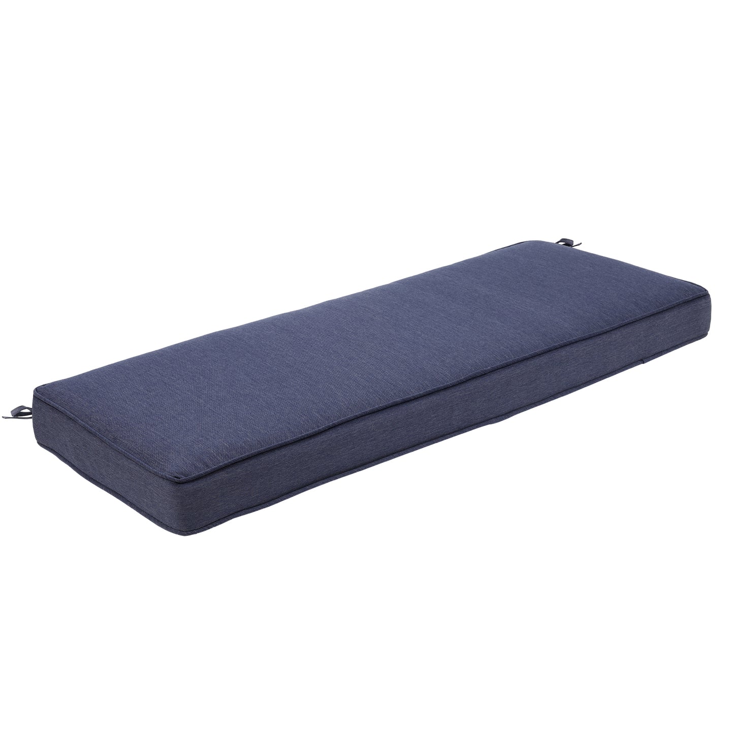 46x18x3 inch Patio Bench Cushion - Dark Blue - Aoodor 