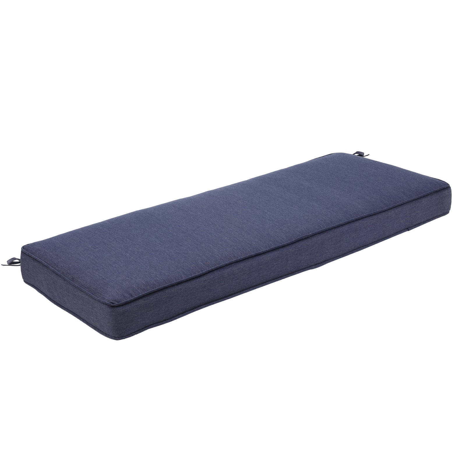 46x18x3 inch Patio Bench Cushion - Dark Blue - Aoodor 