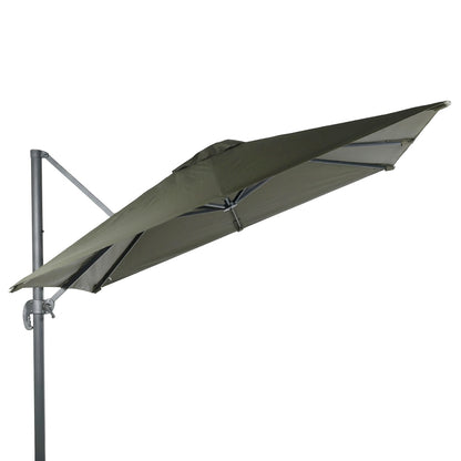 10x10 ft. Cantilever Umbrella Replacement Canopy for 8 Ribs Square Offset Umbrella