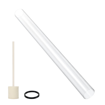 Patio Heater Glass Tube Replacement 49.5" Tall 4" Diameter