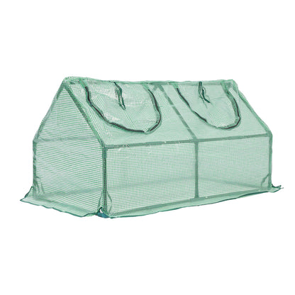 3-in-1 Mini Greenhouse Kit, Small Greenhouse with Triple-Layer Window - Aoodor 