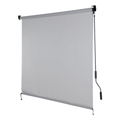 5% Openness Solar Fabric Roller Sun Shade, Cordless 95% UV Protection Blinds