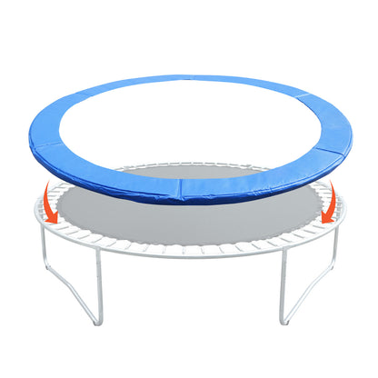 Trampoline Safety Pad Replacement, Universal Waterproof Trampoline Spring Cover for Round Frame - Aoodor 