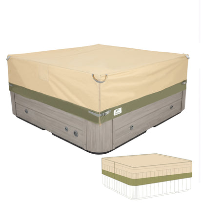Outdoor Square Hot Tub Cover