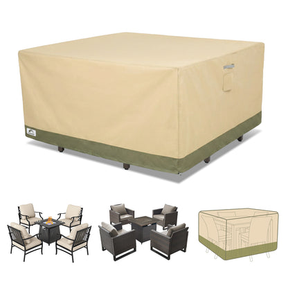 Outdoor Patio Furniture Set Cover, Square