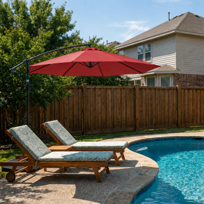 Patio Umbrella Replacement Canopy for 8 Ribs Table Umbrella