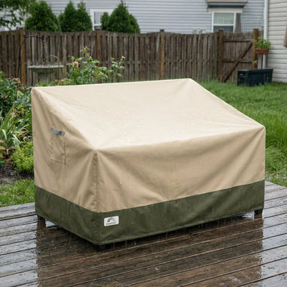 Patio Loveseat Cover for 2-Seater Sofa/ Loveseat/ Bench