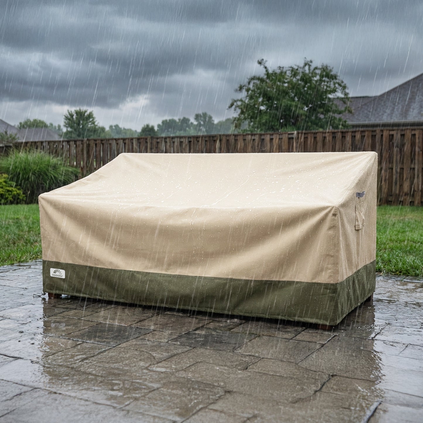 Patio Sofa Cover for 3-Seater Sofa/ Loveseat/ Bench