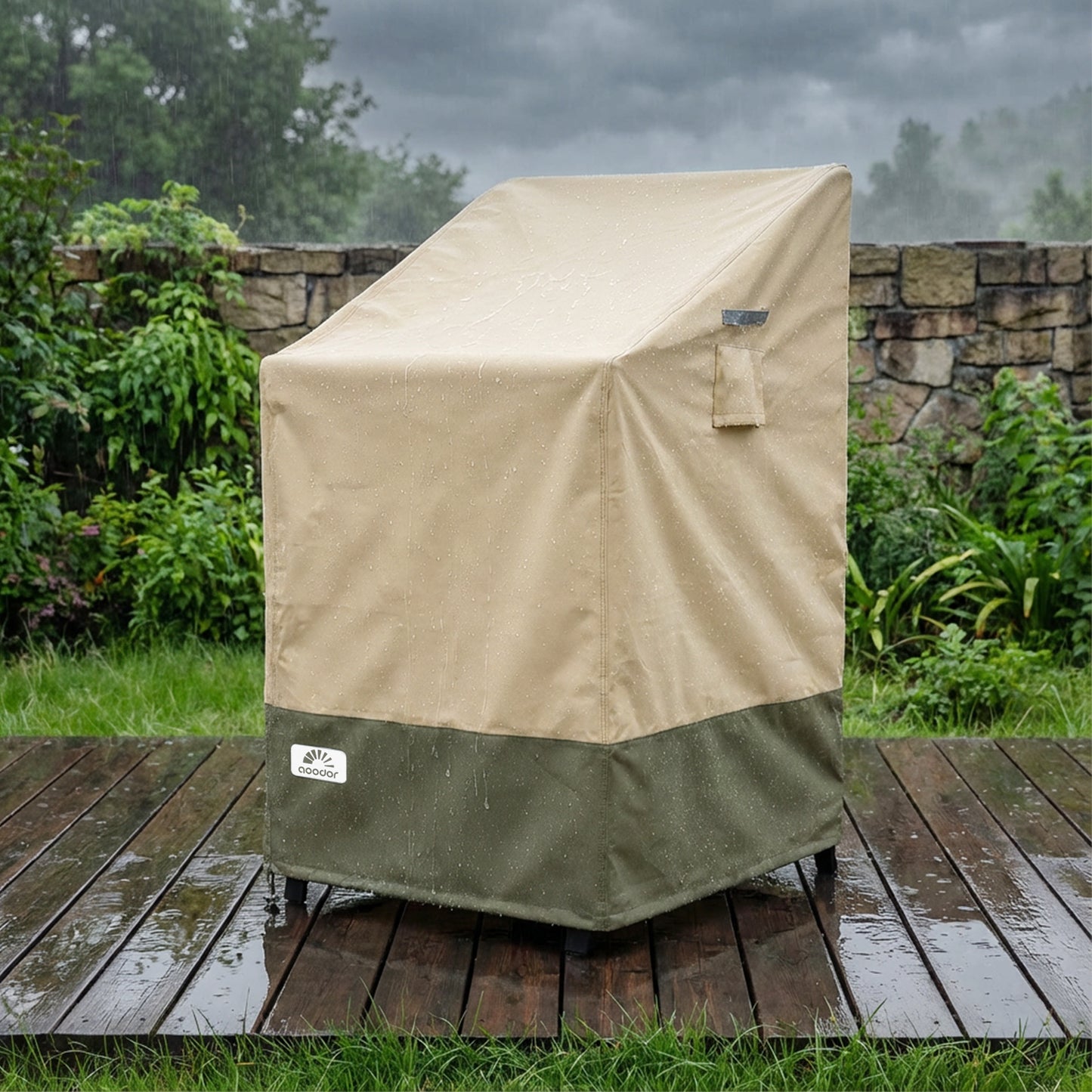 Patio Chair Cover for Stackable Dining Chairs/ Rocking Chair/ Outdoor Swivel