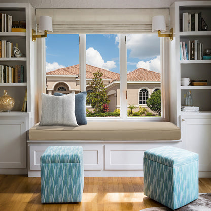 46x18x3 inch Patio Bench Cushion - Brown - Aoodor 