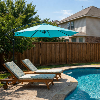 Patio Umbrella Replacement Canopy for 8 Ribs Table Umbrella