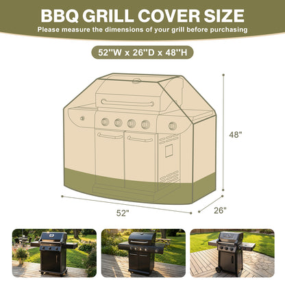 Outdoor BBQ Gas Grill Cover