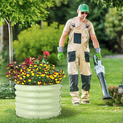 17" Tall 24" Metal Raised Garden Bed Kit