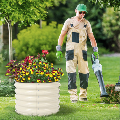 17" Tall 24" Metal Raised Garden Bed Kit