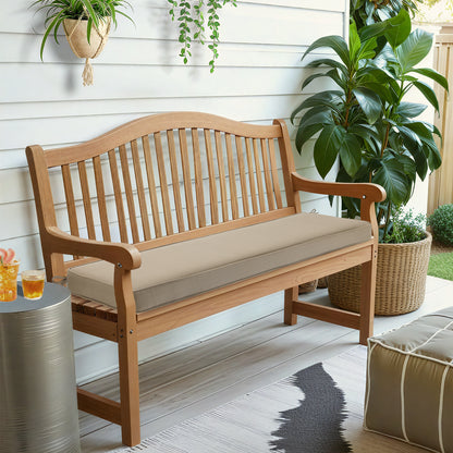 46x18x3 inch Patio Bench Cushion - Brown - Aoodor 