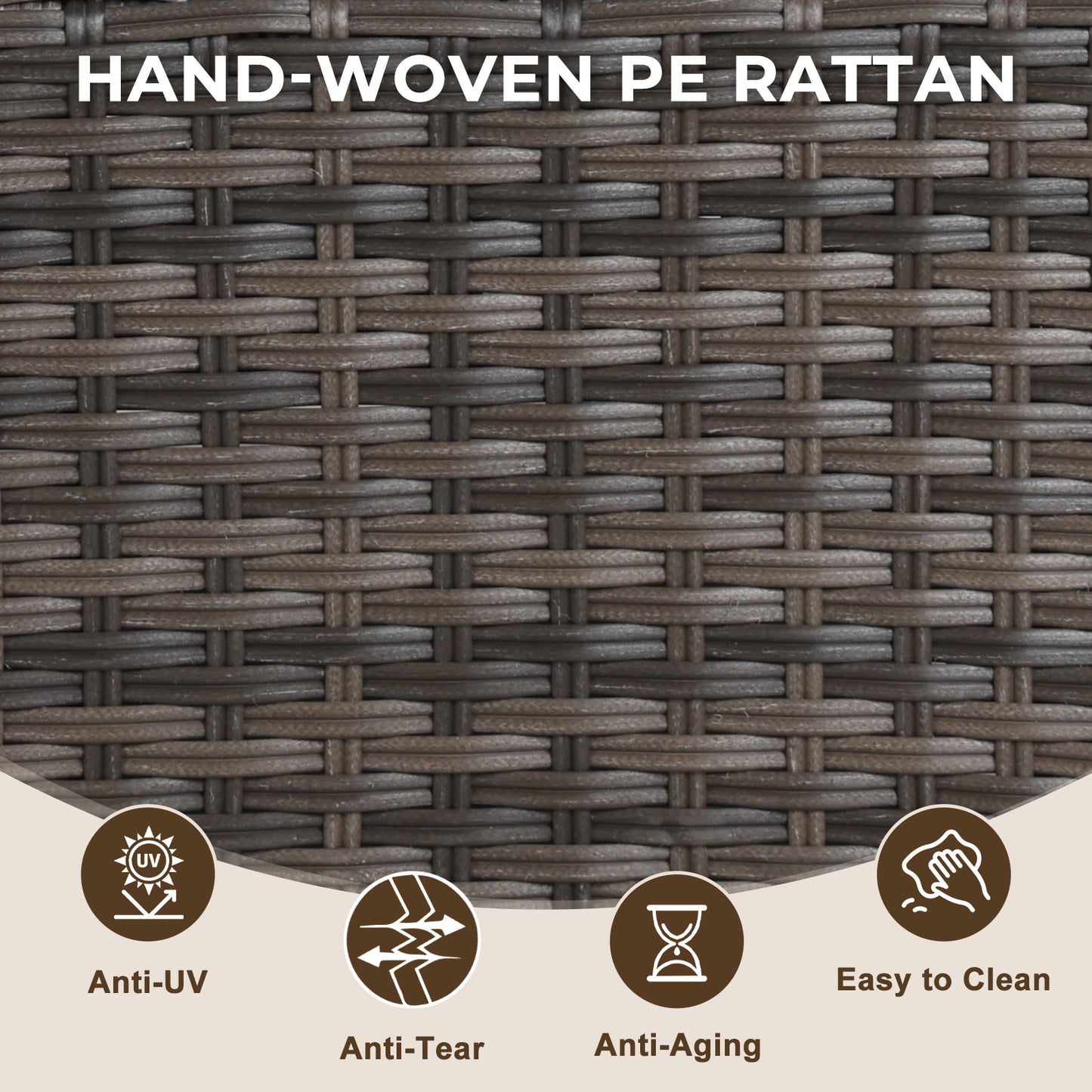 Premium 7 Piece L-shaped Patio Furniture Set with Turquoise Cushions - Casual Luxury