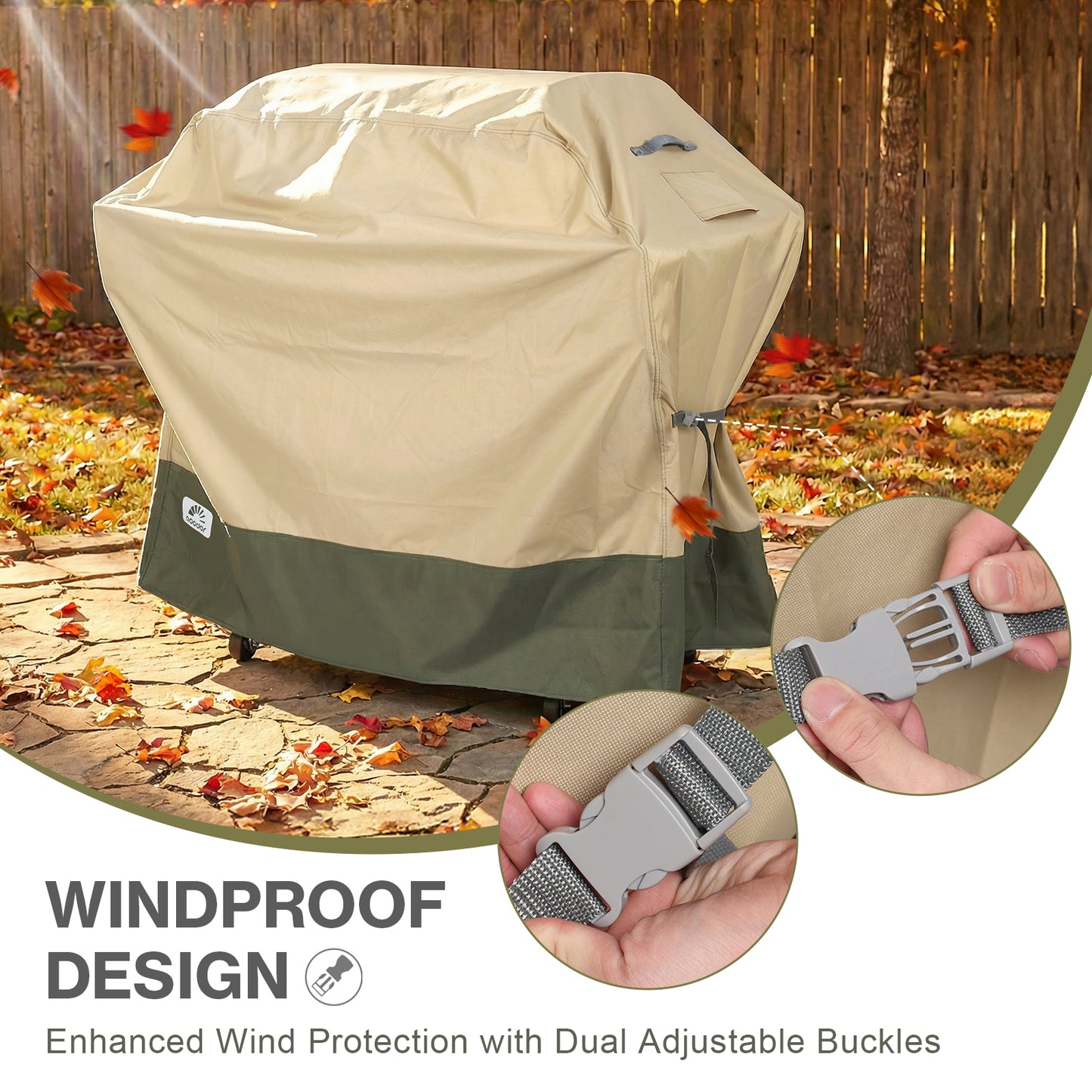 Outdoor BBQ Gas Grill Cover