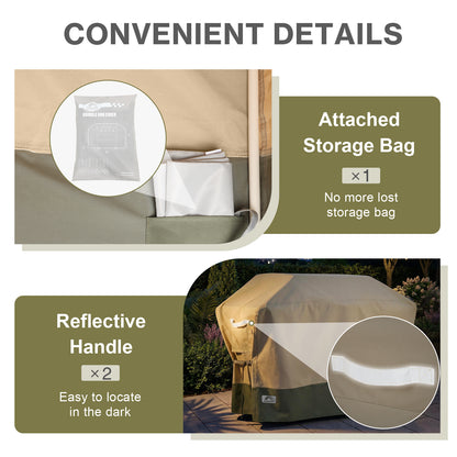 Outdoor BBQ Flat Top Grill Cover