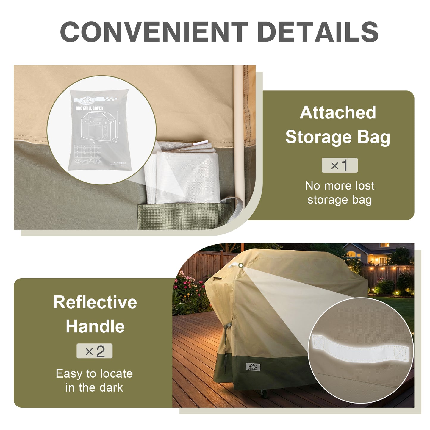 Outdoor BBQ Gas Grill Cover