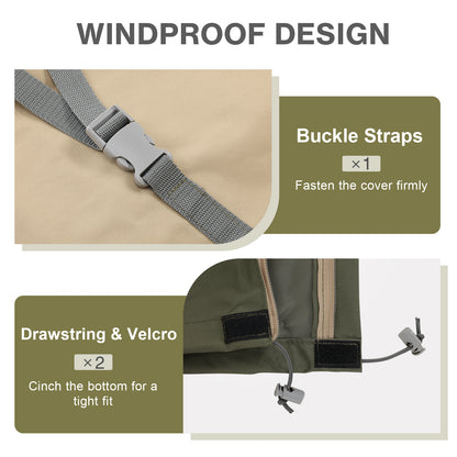 Patio Umbrella Cover for 9-12ft Cantilever Umbrella