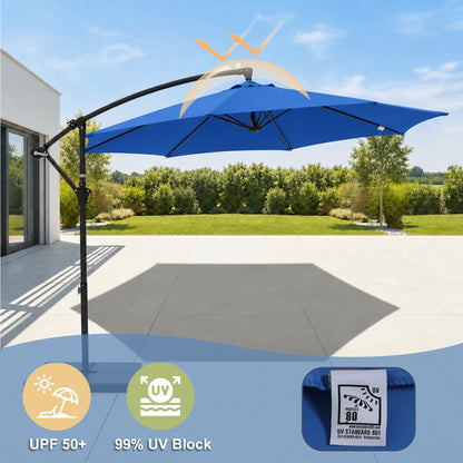 Patio Umbrella Replacement Canopy for 8 Ribs Table Umbrella