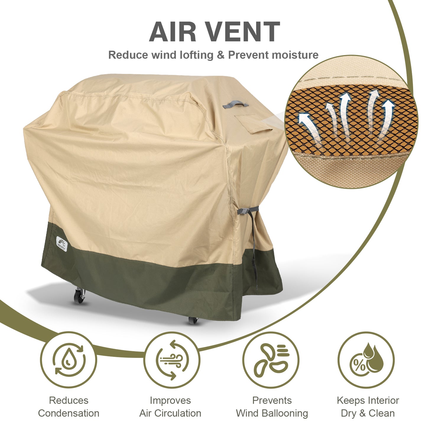 Outdoor BBQ Gas Grill Cover