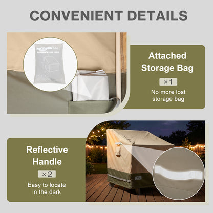 Patio Chair Cover for Adirondack Chair/ Deep Seat/ Outdoor Swivel