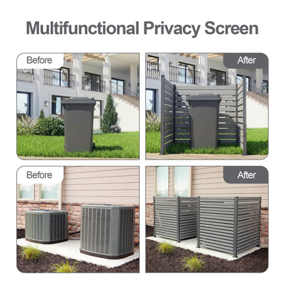 Patio Privacy Screen 49''W x 50''H Air Conditioner Fence