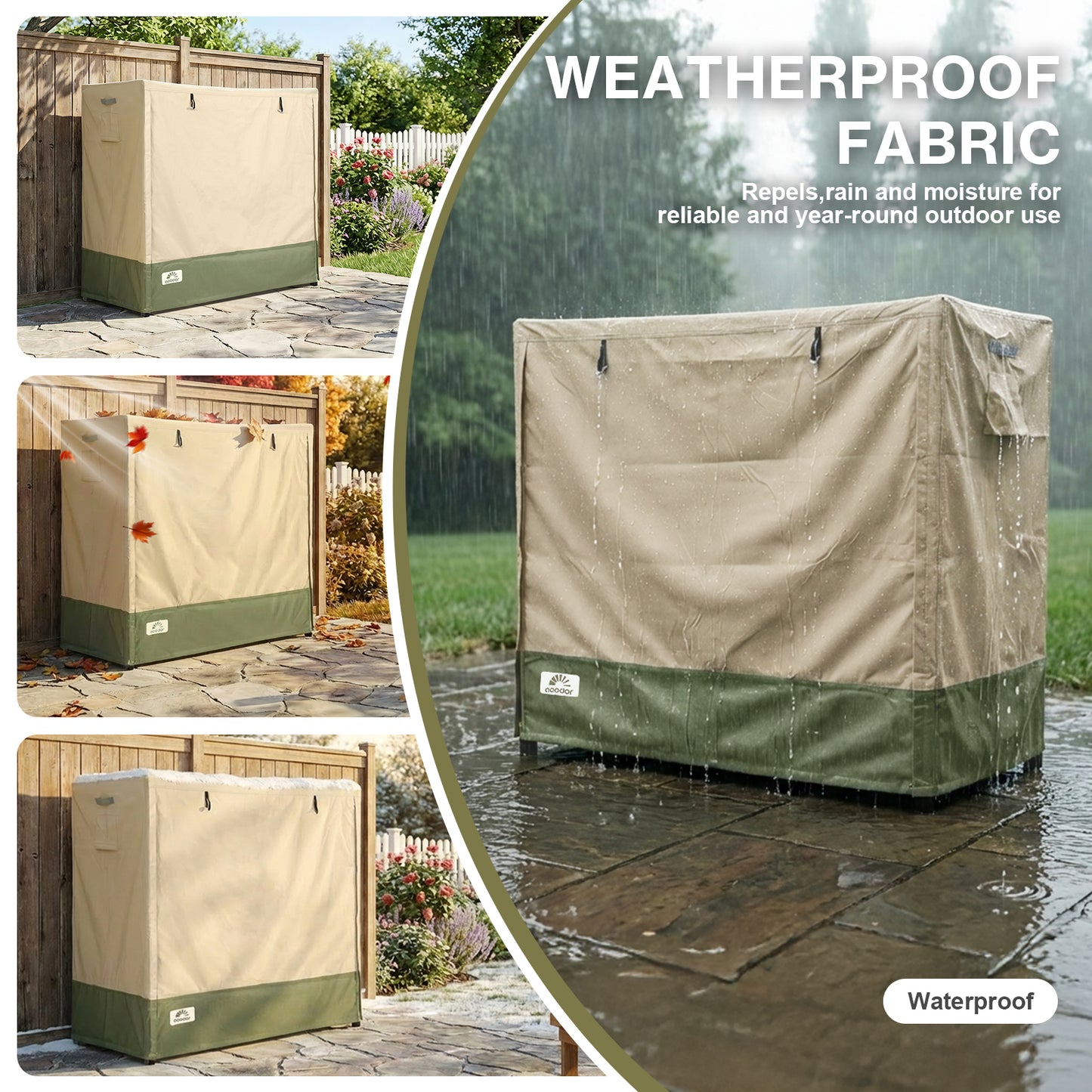 Outdoor Firewood Rack Cover