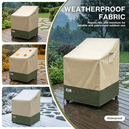 Patio Chair Cover for Stackable Dining Chairs/ Rocking Chair/ Outdoor Swivel